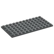Plate 6 × 12 Dark Bluish Gray