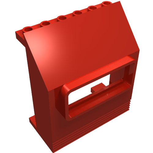 Panel 3 × 6 × 6 Sloped with Window