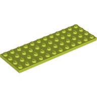 Plate 4 × 12 Medium Lime