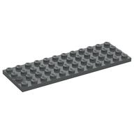 Platte 4 × 12 Dunkelblaugrau
