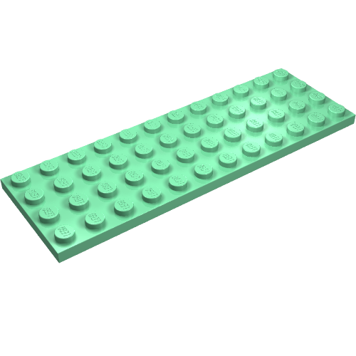 Plate 4 × 12 Medium Green