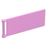 Flag 7 × 3 with Rod Bright Pink