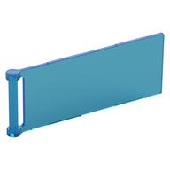 Flag 7 × 3 with Rod Transparent-Dunkelblau