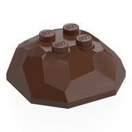 Rock Boulder 4 × 4, Top Brown