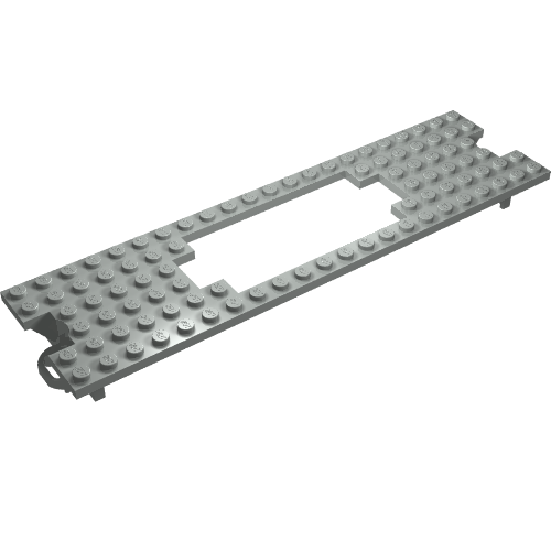 Vehicle Base, Train 6 × 22 Type 1 Motor Opening Hellgrau