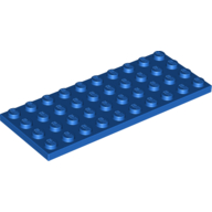 Plate 4 × 10 Blue