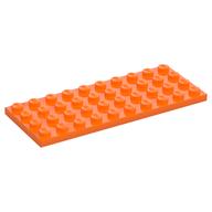 Plate 4 × 10 Orange