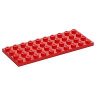 Platte 4 × 10 Rot