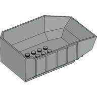 Tipper Bed 12 × 8 × 3 1/3 Light Gray