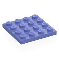 Plate 4 × 4 Blue Violet