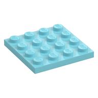 Plate 4 × 4 Sky Blue