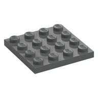 Plate 4 × 4 Dark Gray