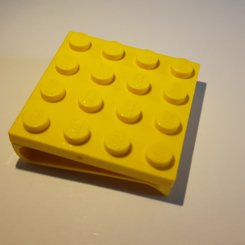 Scala, Platte speziell 4 × 4 mit Clip Gelb