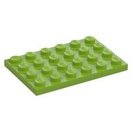 Plate 4 × 6 Lime