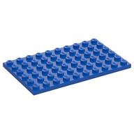Platte 6 × 10 Blau