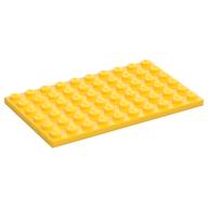 Plate 6 × 10 Yellow
