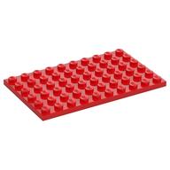 Plate 6 × 10 Red