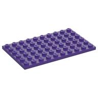Plate 6 × 10 Dark Purple
