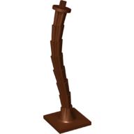 Plant, Palm Tree Base and Trunk 4 × 4 Rotbraun