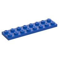 Platte 2 × 8 Blau