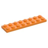 Plate 2 × 8 Medium Orange