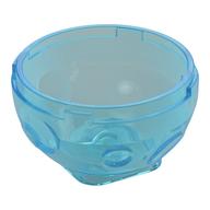 Rock Arctic Globe, Bottom Transparent-Hellblau