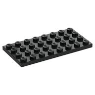 Platte 4 × 8 Schwarz