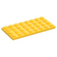 Platte 4 × 8 Gelb