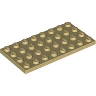 Platte 4 × 8 Beige