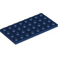 Plate 4 × 8 Dark Blue