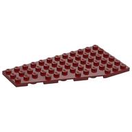 Wedge Plate 6 × 12 Left Dark Red