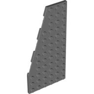 Wedge Plate 6 × 12 Left Dark Bluish Gray