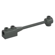 Bar 1 × 8 with Brick 1 × 2 Curved Top End (Axle Holder Inside Small End) Dunkelgrau