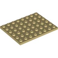 Plate 6 × 8 Tan