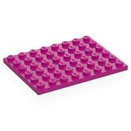 Plate 6 × 8 Magenta