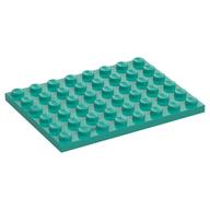 Plate 6 × 8 Dark Turquoise