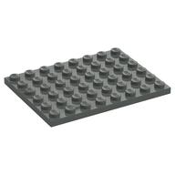 Plate 6 × 8 Dark Gray