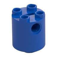 Brick Round 2 × 2 × 2 Robot Body, Axle Holder '+' Orientation Blue
