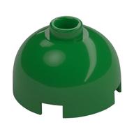 Brick Round 2 × 2 Dome Top, Hollow Stud Green