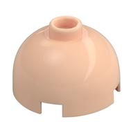 Brick Round 2 × 2 Dome Top, Hollow Stud Light Nougat