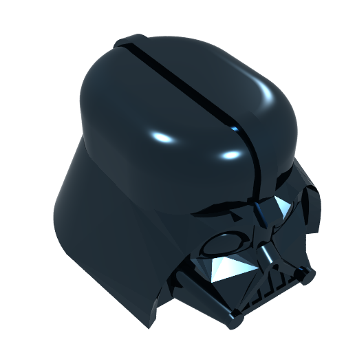 Helmet Darth Vader Chrome Black