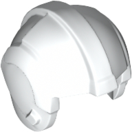 Helmet Rebel Pilot, Center Ridge [Plain] Weiß