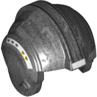 Helmet Rebel Pilot, Center Ridge with Sand Blue Stripes Print Pearl Titanium