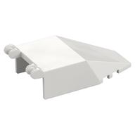 Windscreen 7 × 4 × 1 2/3 with Hinges White