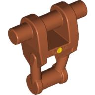 Torso Mechanical, Battle Droid with Yellow Dot Insignia Print Dunkelorange