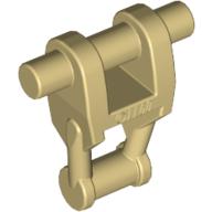 Torso Mechanical, Battle Droid with Orange Insignia Print Tan