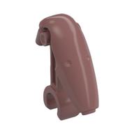 Minifig Head Special with Clip, Mechanical (Battle Droid) [Plain] Sand Red