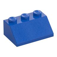 Brick Sloped 45° 2 × 3 Blue