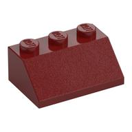 Brick Sloped 45° 2 × 3 Dark Red