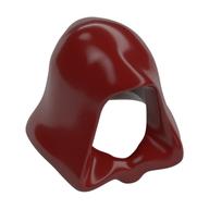 Hood, Connected Chin Dark Red